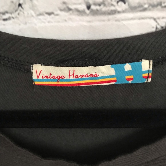 Vintage Havana Ripped Graphic Tank - Picture 6 of 10